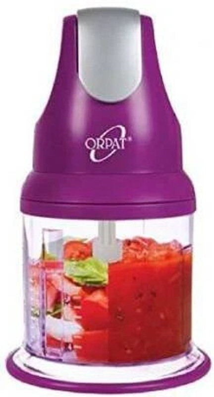 ORPAT by ORPAT Express Chopper Vegetable & Fruit Chopper(One piece chopper with Blades and 700 ml container, Warranty Card)