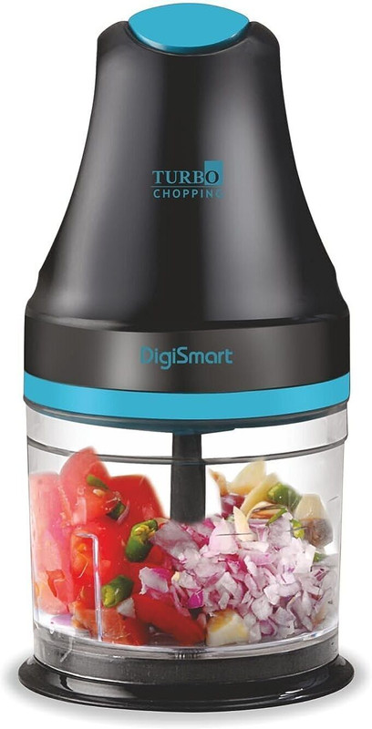 DIGISMART by Digismart Genius Chopper 400 watts 100% Copper Motor chopper for Kitchen 900 ml Capacity Electric Vegetable & Fruit Chopper(1 Electric Chopper, Warranty card)