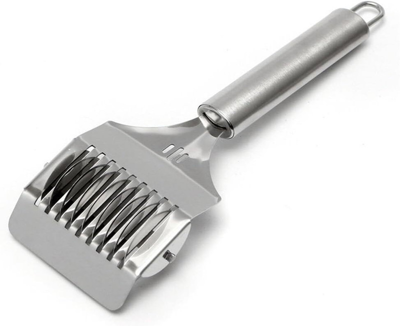 CrazySoul Nool Parotta Cutter - Noodles Parotta Cutter Roller Kitchen Tool Set(Steel, Slicer)