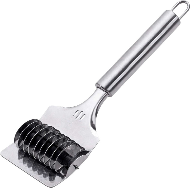 NANMOKU Portable Stainless Steel Noodle Cutter-538 Slicer(1 Noodle Cutter)