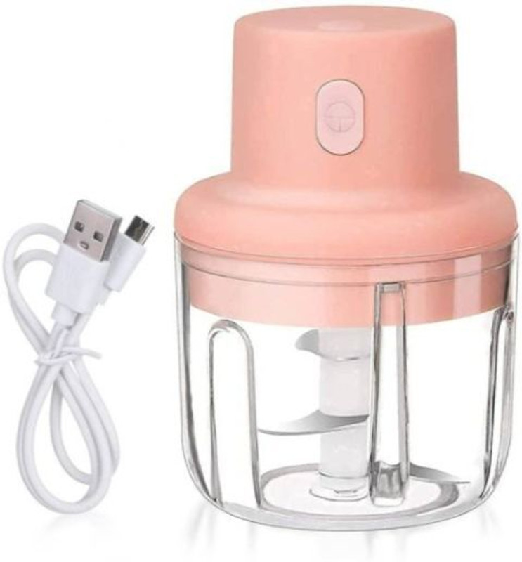 GUPTASONNEW DEV65_BA123-Electric Wireless Garlic Chopper For Vegetable and Fruits Electric Vegetable & Fruit Chopper(1 Chopper)