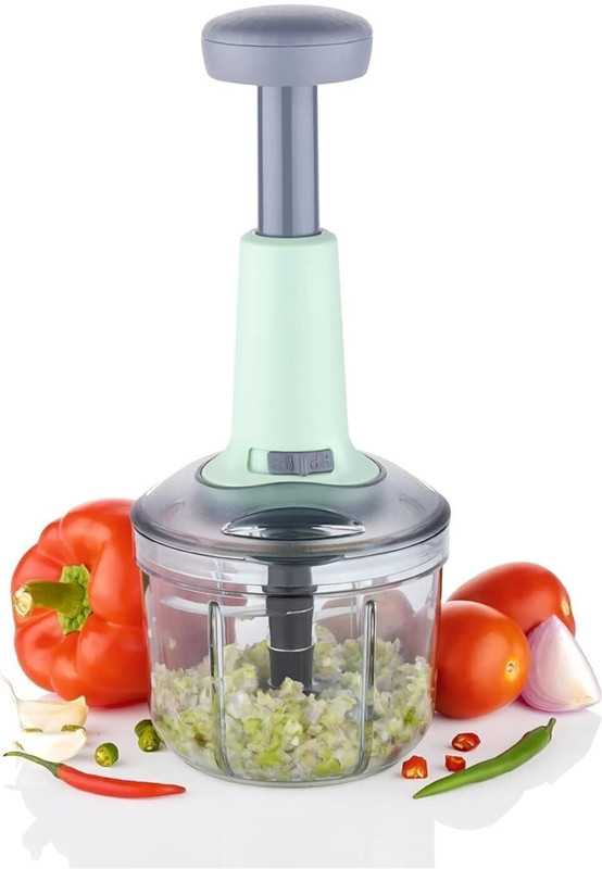 Panca by PANCA Chopper 900ml, Cutter,Slicer, Cutter, Vegetable And Fruit Chopper, Multipurpose Vegetable Chopper(Pack of 1)