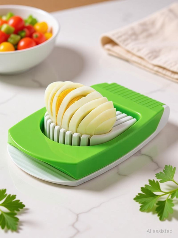 National Kitchenware Egg Cutter and Egg Slicer(Boiled Egg Slicer & Cutter)