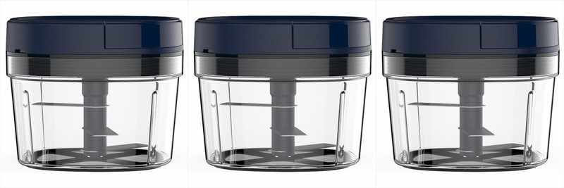 Butterfly Premium 600 ml Chopper Vegetable Chopper(3 Packs of Chopper)