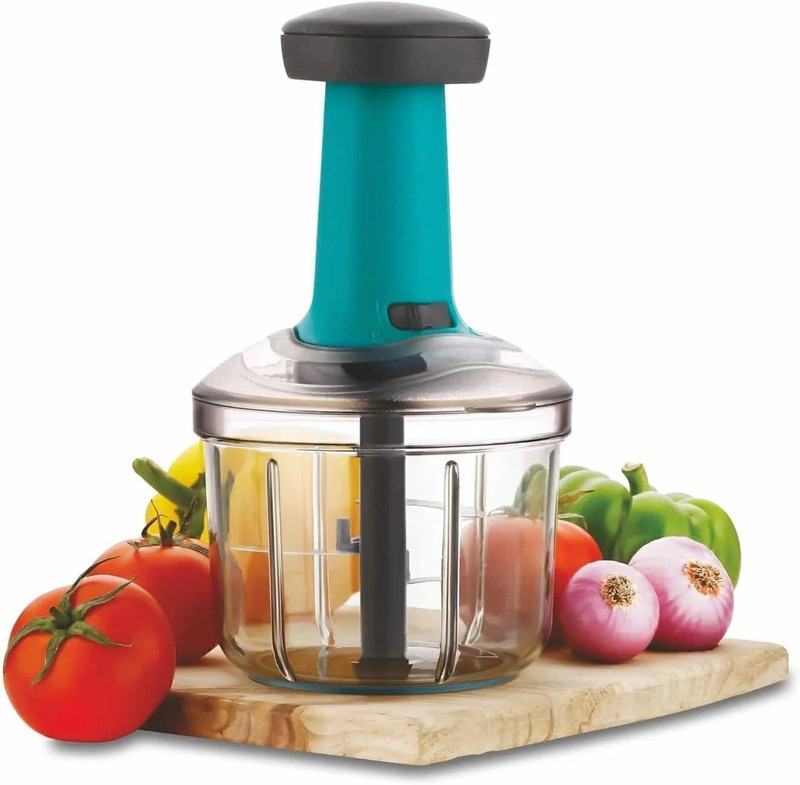 CrazySoul by na Manual Vegetable Chopper - Vegetable Cutter - Onion Cutters - Onion Chopper Vegetable & Fruit Chopper(1 Vegetable Chopper)