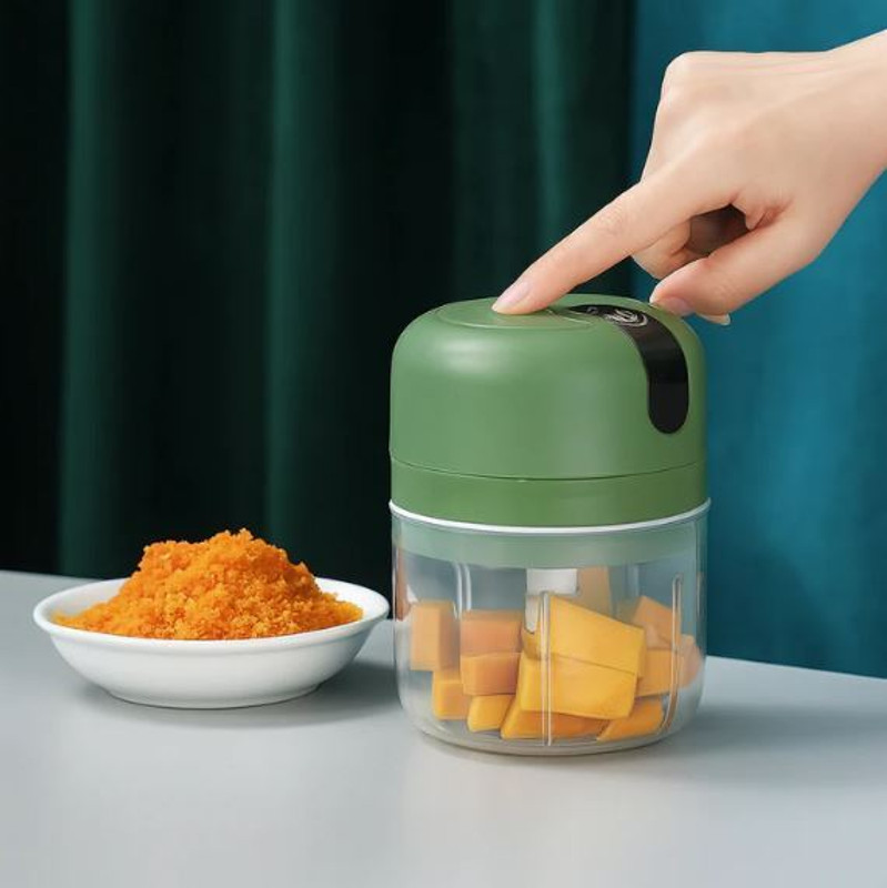Aadekh Craft Wireless USB Mini Electric Garlic Chopper Electric Chopper(1 CHOPPER)