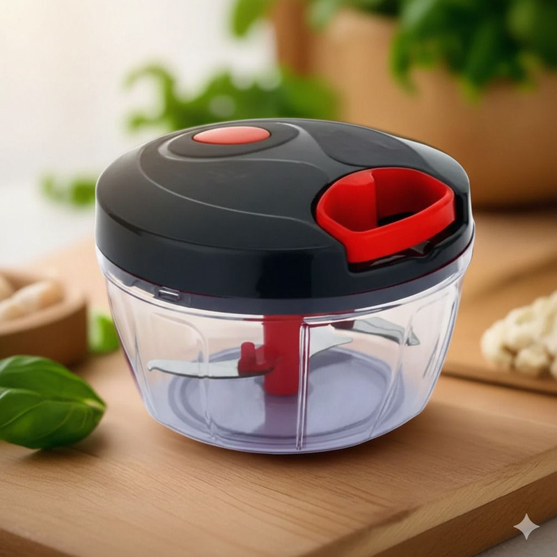 RV Group by NA Manual Push Vegetable Chopper | Hand Press Food Chopper | Onion, Garlic Vegetable & Fruit Chopper(1 chopper)