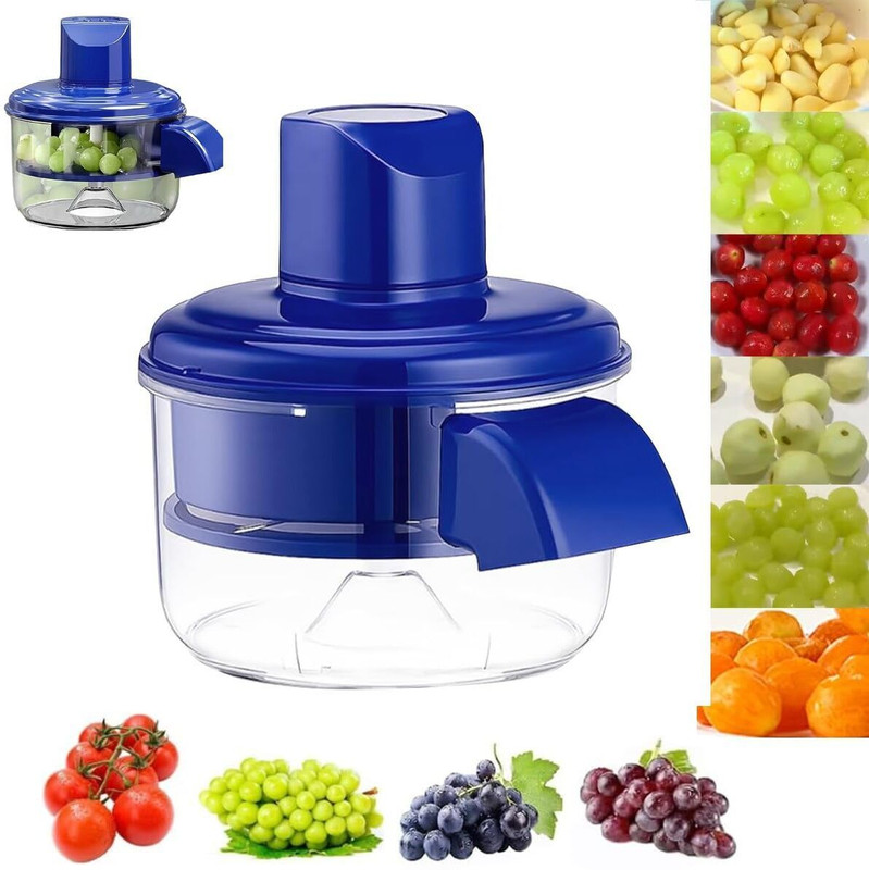 MBVTREADS Electric fruit and vegetable peeling machine Y Shaped Peeler Set(Blue)