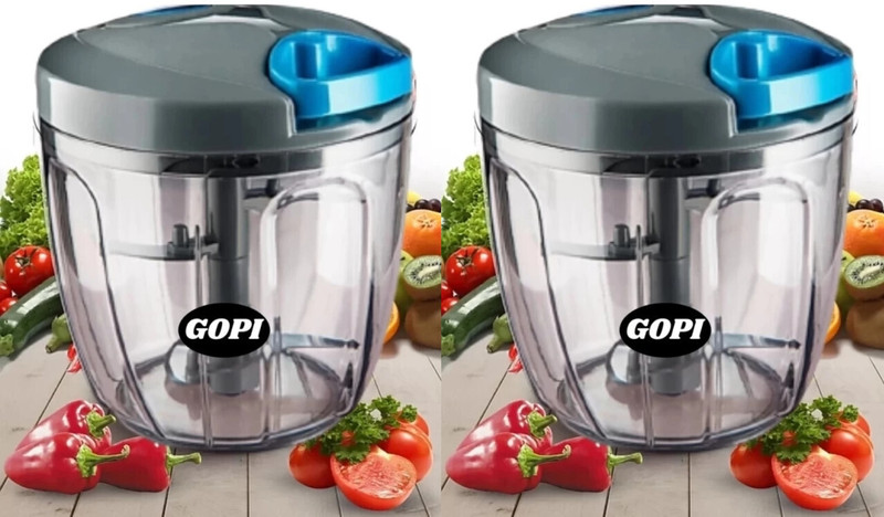 gopi by GopiStore Premium Chote Miya Vegetable & Fruit Chopper(1 Chopper)