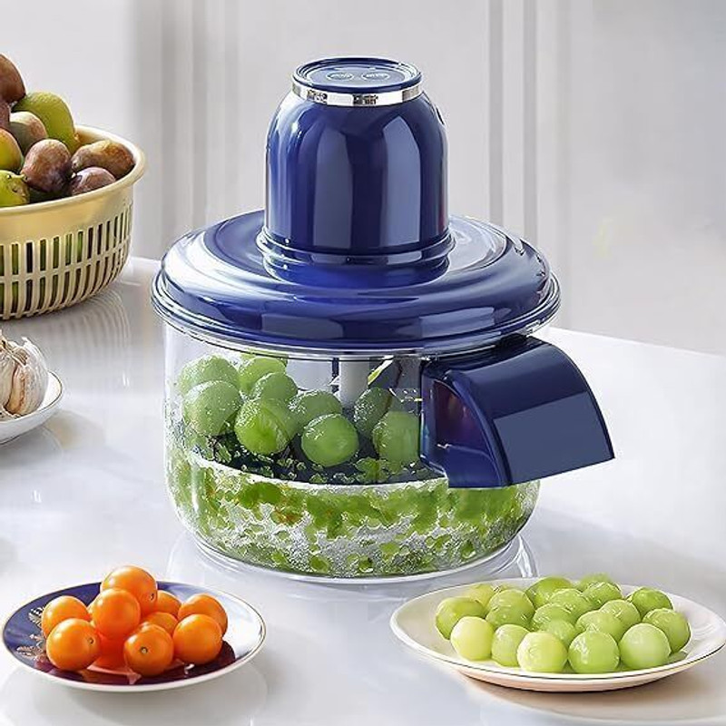 BAPASITARAM Automatic Smart Rechargeable Fruit Peeler for Kitchen & Restaurants Electric Vegetable & Fruit Chopper(1 Automatic Electric Grape Peeler Machine)