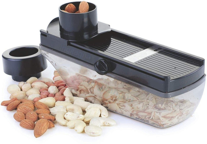 INGITAGNA plastic vegetable and dry fruit slicer,cutter,chopper with holder and container Vegetable & Fruit Slicer(1 chopper)