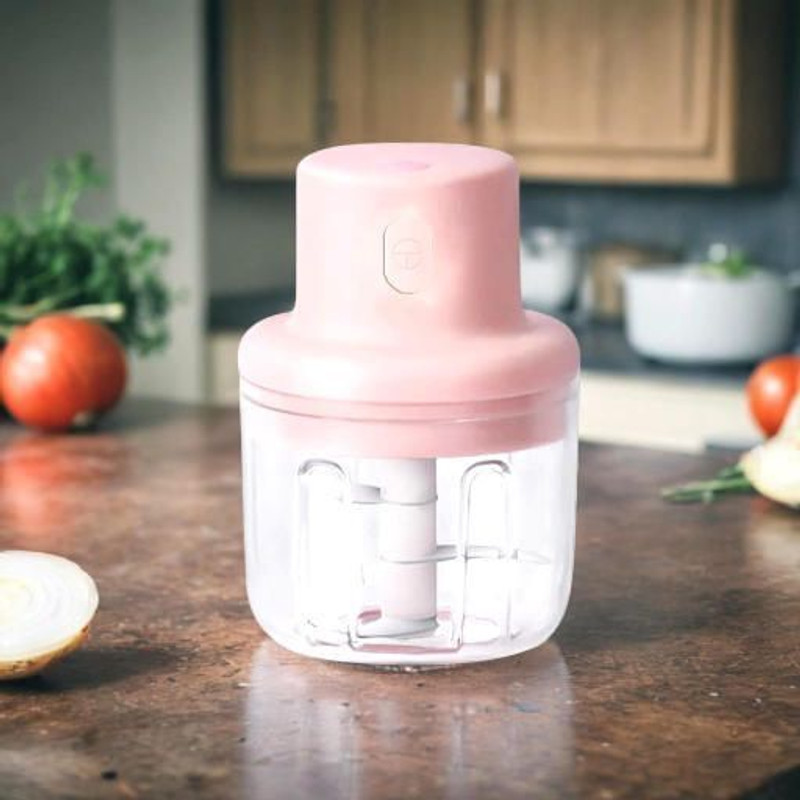 Vaishnavics Pink Electric Vegetable & Fruit Chopper(1 chopper)