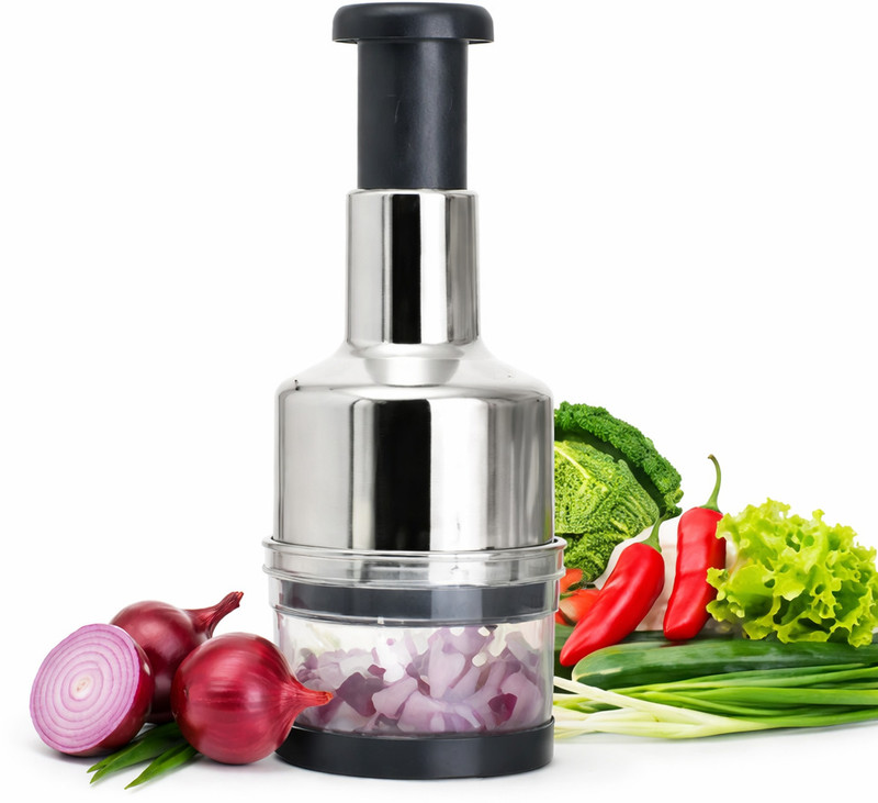 CKPAI by CKPAI Heavy Duty Manual Vegetable & Garlic Cutter Vegetable Chopper(1 chopper)