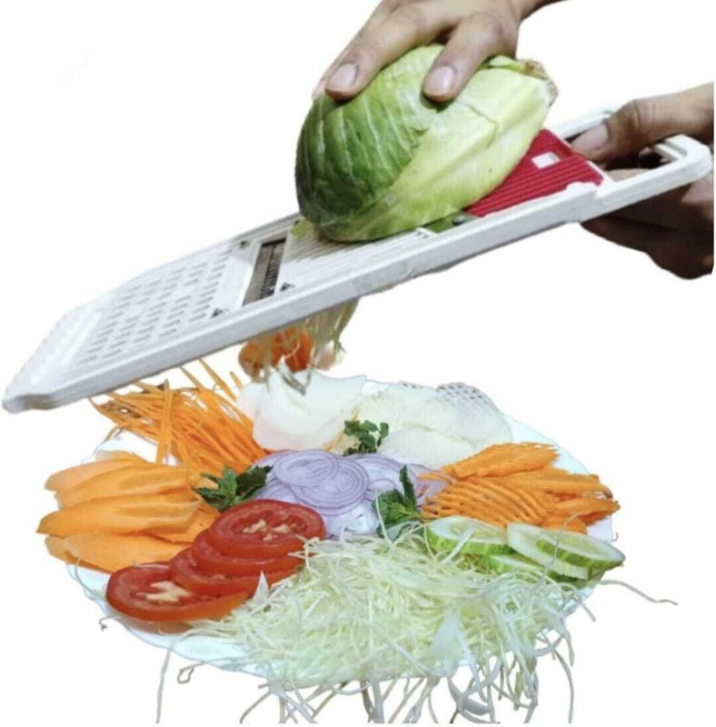 lyon Potato chips Machine Vegetable & Fruit Grater & Slicer(1 chopper and 1 safety holder)