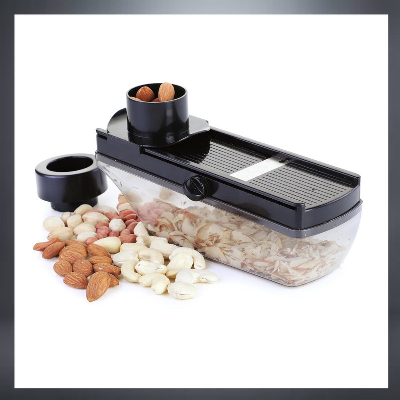 Ad Enterprise Multi-Purpose Nut Slicer Machine with Storage Box Vegetable & Fruit Slicer(1 Chopper)