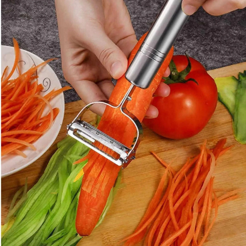 Ni product by Ni Product 2in1 stainless steel vegetable peeler Vegetable & Fruit Scraper(1 Scraper)