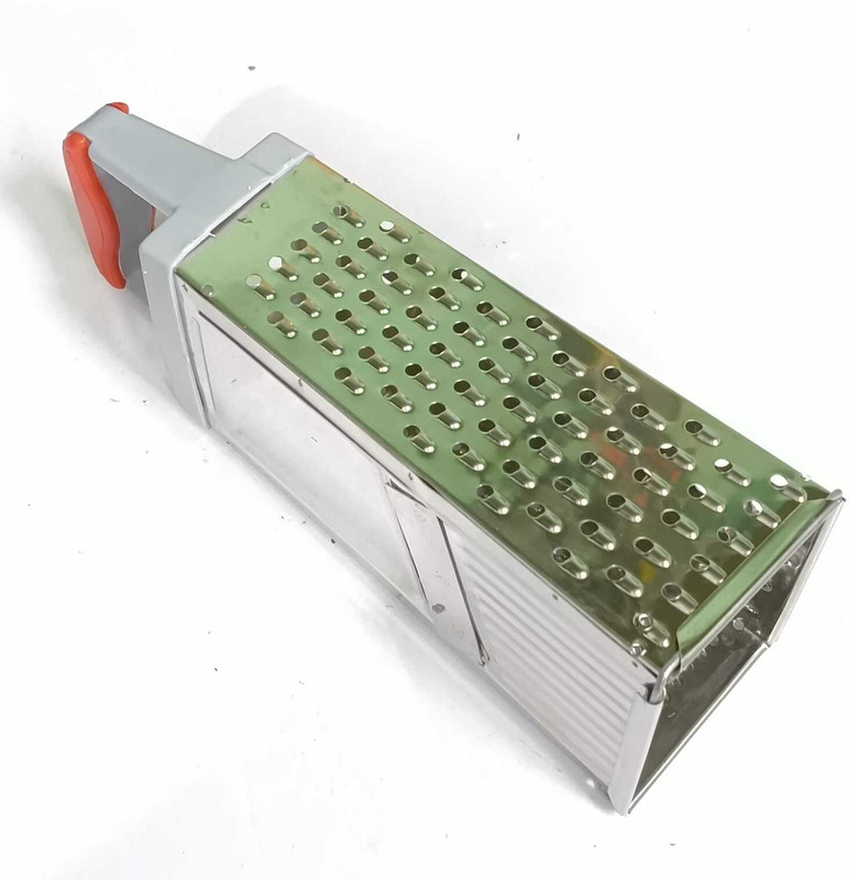 buybuddy Box Grater Vegetable Slicer NA Peeler(Silver)