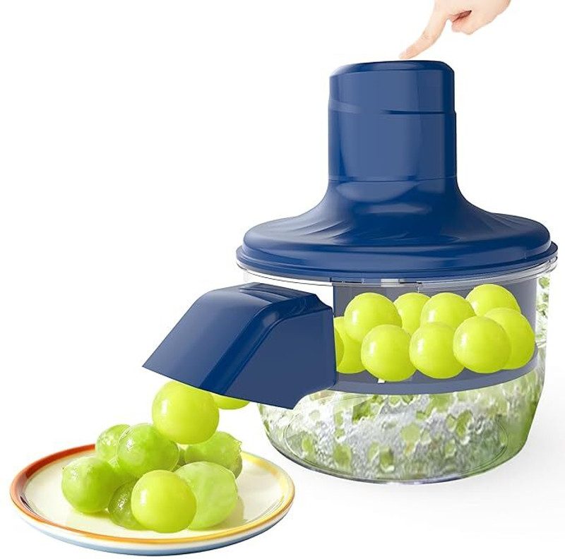 MSVTRADESS Electric Automatic Fruit Peeler Machine, Garlic & Grape Peeler Electric Vegetable & Fruit Chopper(1 chopper.)