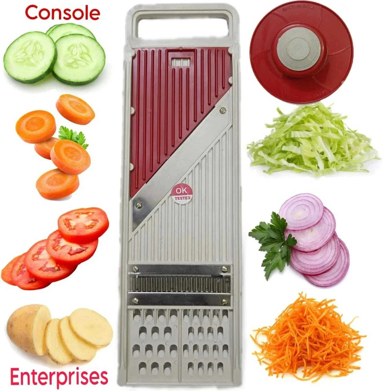 Ni product by Ni Product slicer 5 Vegetable & Fruit Slicer(1 CHOPPER(SAFETY HOLDER))