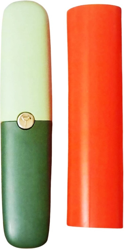 CRAZYGOL Knife Peeler set Portable Knife for Fruit kitchen tool easily remove garlic Straight, NA Peeler Set(Red Pack of 2)