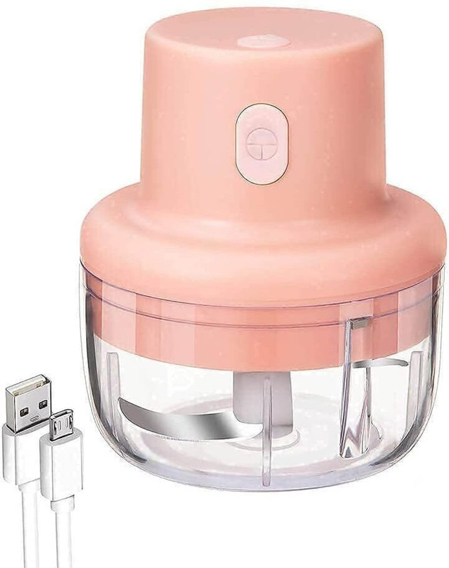 ROYALECL by na Electric Mini Garlic Chopper 100ML USB Rechargeable Portable Food Vegetable Electric Vegetable & Fruit Chopper(1 Garlic Chopper)