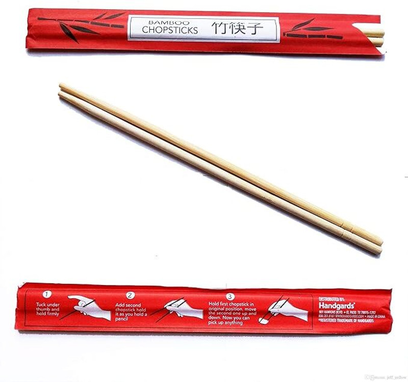 MOREL Eating Wooden Korean Chopstick(White Pack of 2)