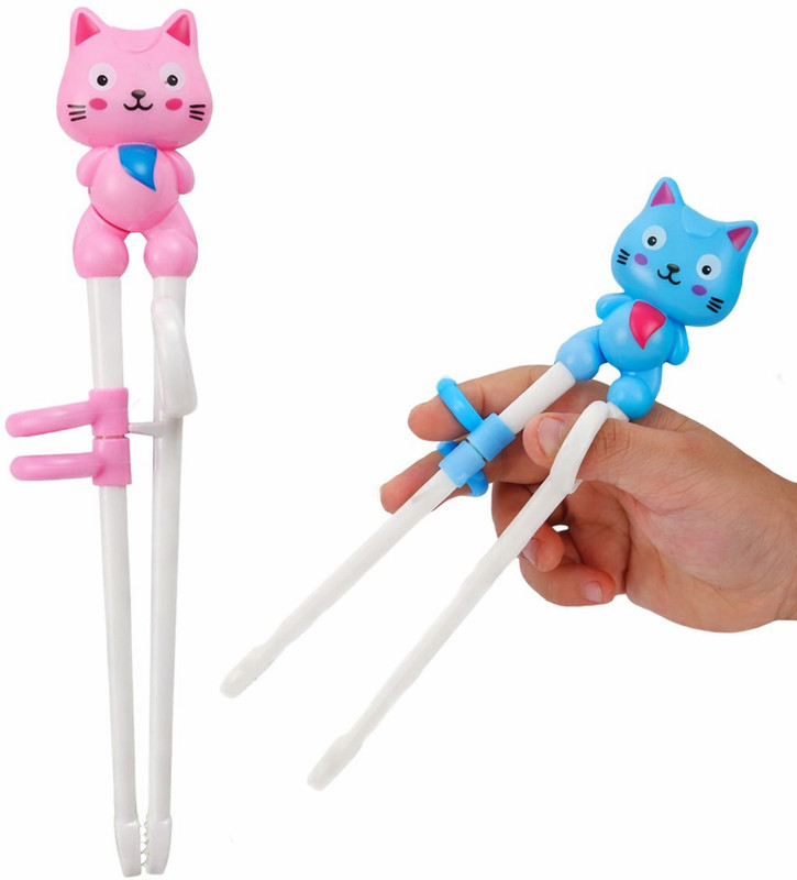 ANSHAURA Eating Plastic Korean, Chinese, Japanese, Vietnamese Chopstick(Pink Pack of 1)