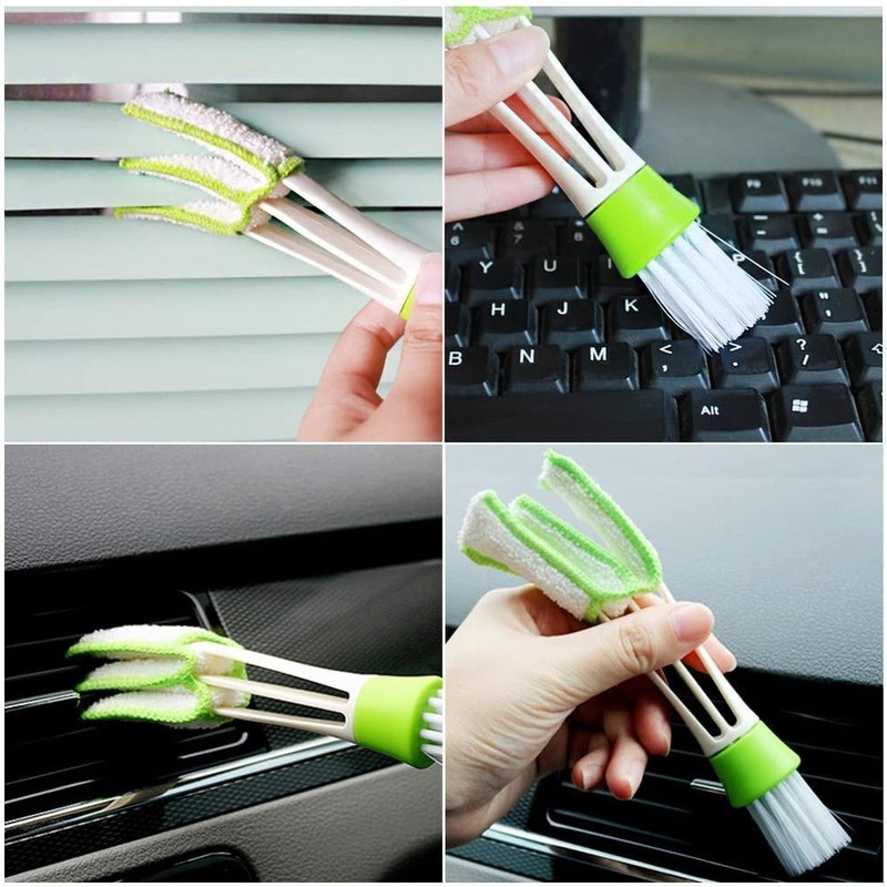 DeoDap 3-in-1 Blind, AC Vent & Keyboard Gap Cleaner for Computers, Laptops, Mobiles(3-in-1 Cleaning Tool for Blinds, AC Vent and Keyboard Gaps)