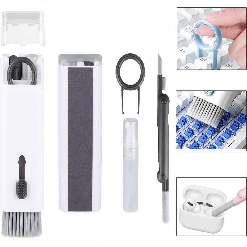 Honch 7-in-1 Electronic Cleaner Kit,Keyboard,Laptop,Monitor,Mobile, Airpod Pc Cleaner for Laptops, Mobiles, Computers(7-in-1 Electronic Cleaner Kit,Keyboard,Laptop,Monitor,Mobile, Airpod Pc Cleaner)