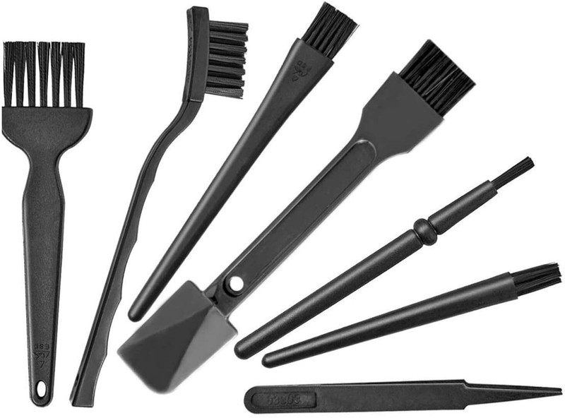 higadget 7 Pcs Anti Static Brush Kit for PC, Laptop Keyboard Deep Cleaning, CPU Fan for Computers, Laptops, Mobiles(Brush Set 7 In 1)