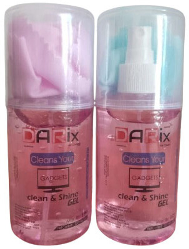 JAY BALAJI DARIX 2/200 ML PACK for Computers, Gaming, Laptops, Mobiles(CLEANIN SPRAY GEL)