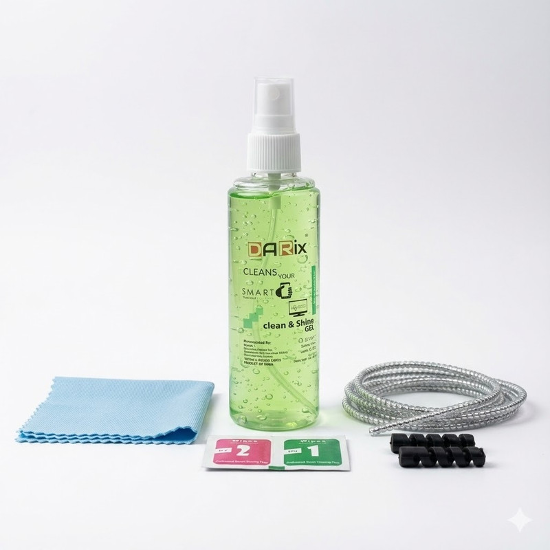 SANEHA DArix 4-in-1 Smart Gadget Cleaning GEL 100 ML FREE mobile cable protector kit for Computers, Laptops, Mobiles(M 1)