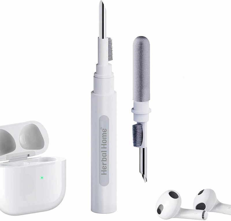 Herbal Home Earbud | Airpods Cleaning Kit including Pen Nib, Hair Brush, Flocking Sponge for Mobiles(3-in-1)