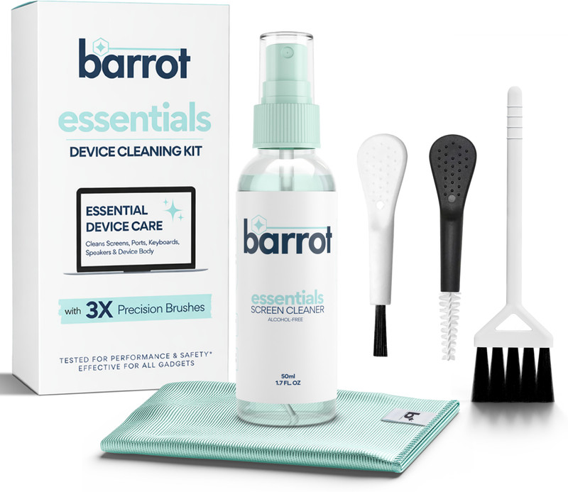 BARROT Essentials Mini Device Cleaning Kit for Laptops, Mobiles, Computers, Gaming(ES20)