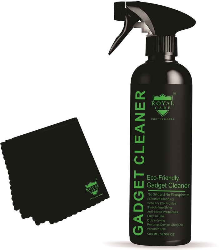ROYAL CARE PROFFESSIONAL Combo Gadget Cleaner Spray(500ml+500ml)for All Screen Camera Lens for Computers, Gaming, Laptops, Mobiles(Gentle & Effective Cleaning Solution)