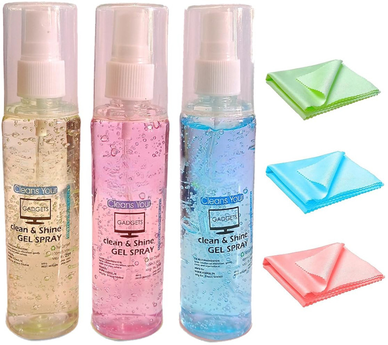 Haneet Enterprises EH-14 for Computers, Gaming, Laptops, Mobiles(100 ml Laptop, Mobile Camera & TV Cleaning Kit, Pack Of 2)