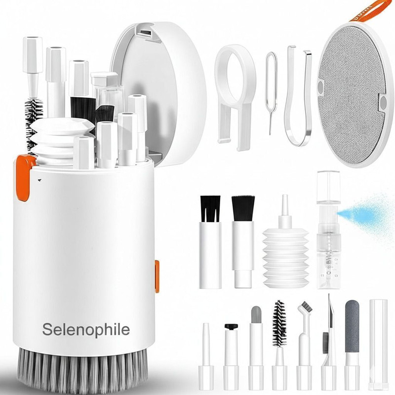 SELENOPHILE Versatile S 20-in-1 Multifunctional Device/Gadget cleaning kit for Computers, Laptops, Mobiles(Q20)