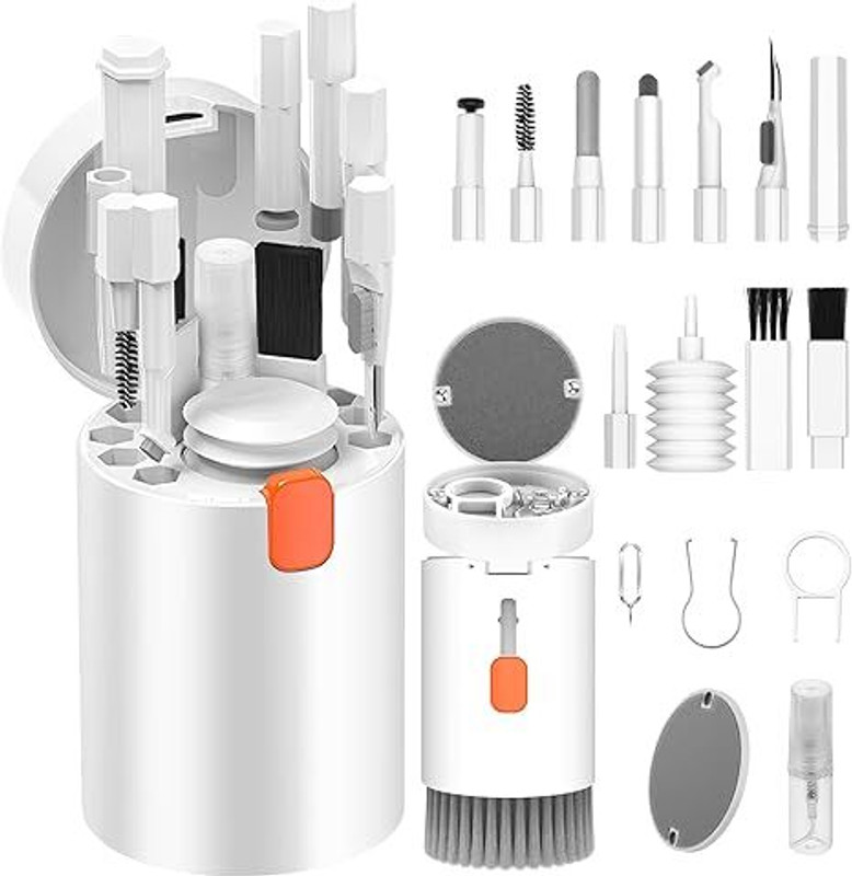 Portronics Clean G 20 in 1 Multipurpose Device/Gadget Cleaner Cleaning Kit for Laptops, Mobiles, Computers(POR-2031)