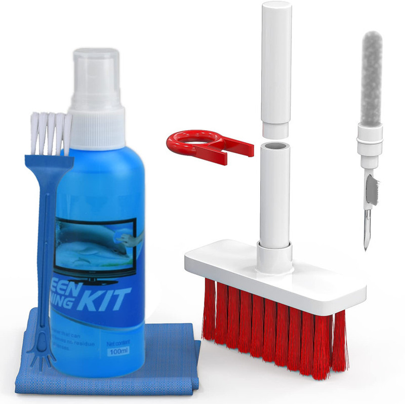 Karm Trading 5 in 1 Keyboard / Airpods Cleaning Kit And Screen Cleaner for Computers, Laptops, Mobiles(5 in 1 Keyboard / Airpods Cleaning Kit And Screen Cleaner)