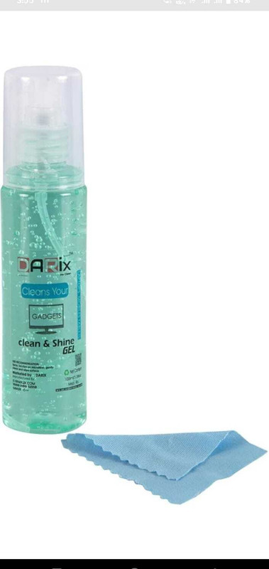 Nyra Clean & Shine Gel Kit Multi-Purpose Screen Cleaning Solution for Computers, Gaming, Laptops, Mobiles(100ml Pack-5)