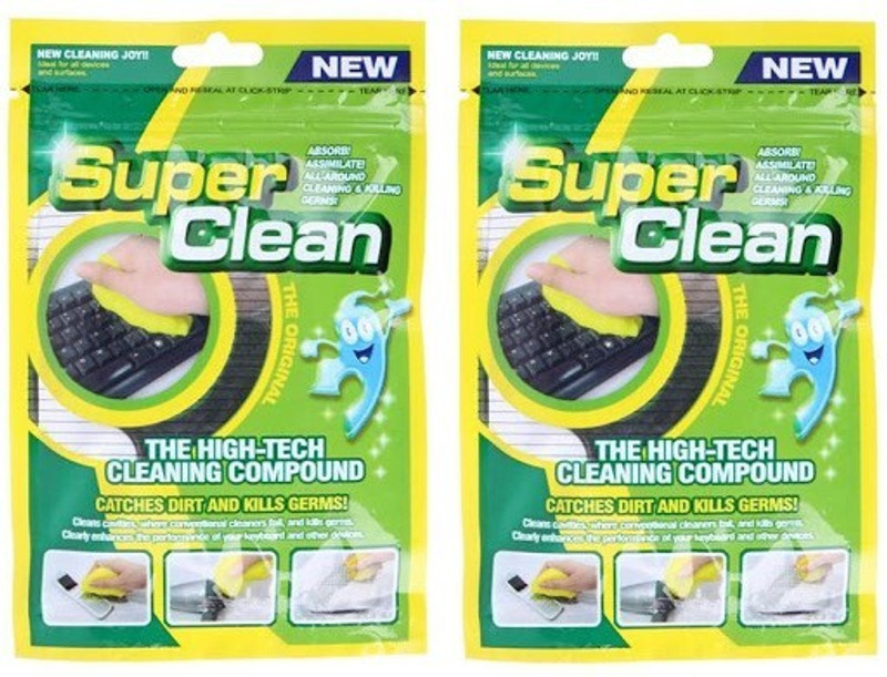 LAZI Multi Colored Keyboard cleaner Cleaning kit Slimy Gel for Keyboard, Laptops, Car ac vent cleaner for Computers, Laptops, Mobiles, Gaming(PACK OF 2)