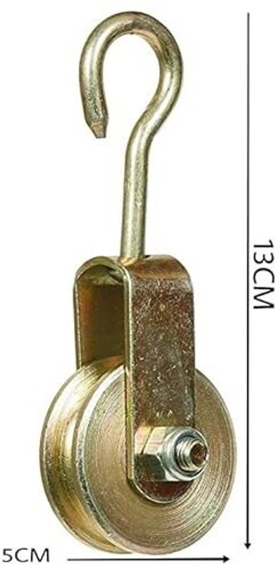 Onneybrothers PULLEY PACK OF 1 Climbing Pulley(Gold)