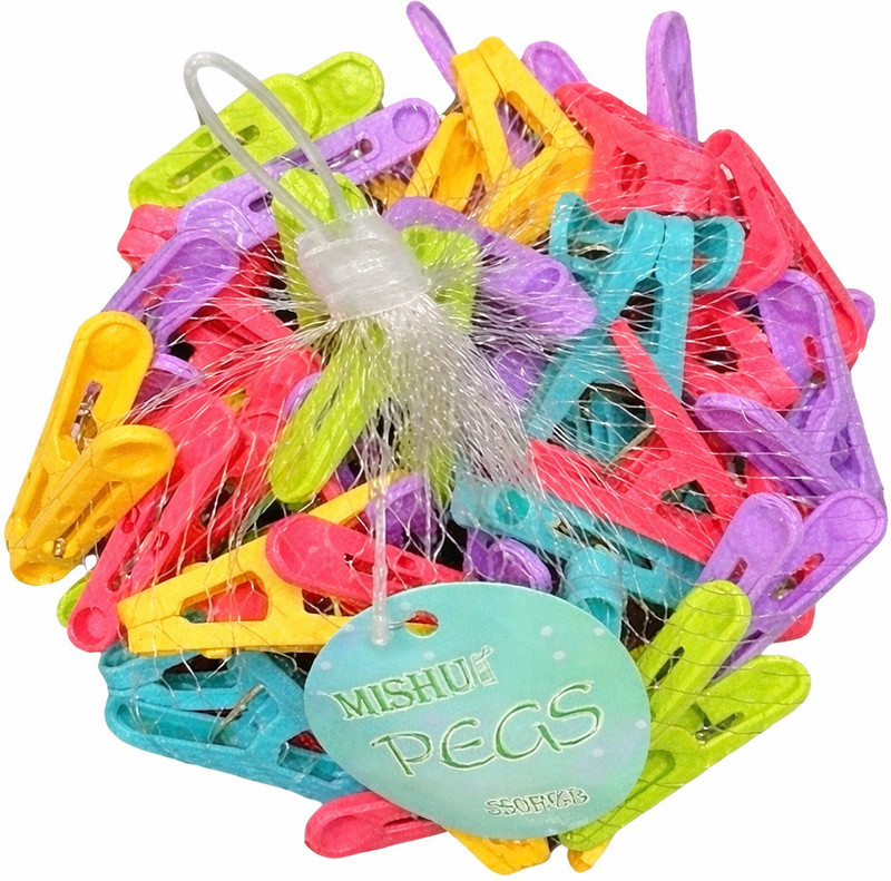 KAISHAR Plastic Cloth Clips(Multicolor)