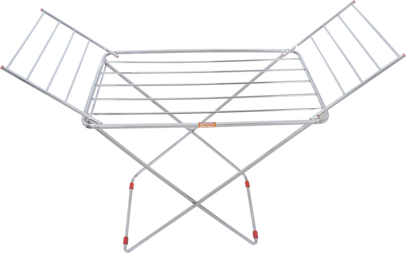 PROJAIN STEEL Steel Floor Cloth Dryer Stand Stainless Steel Cloth Stand for Drying Clothes(1 Tier)