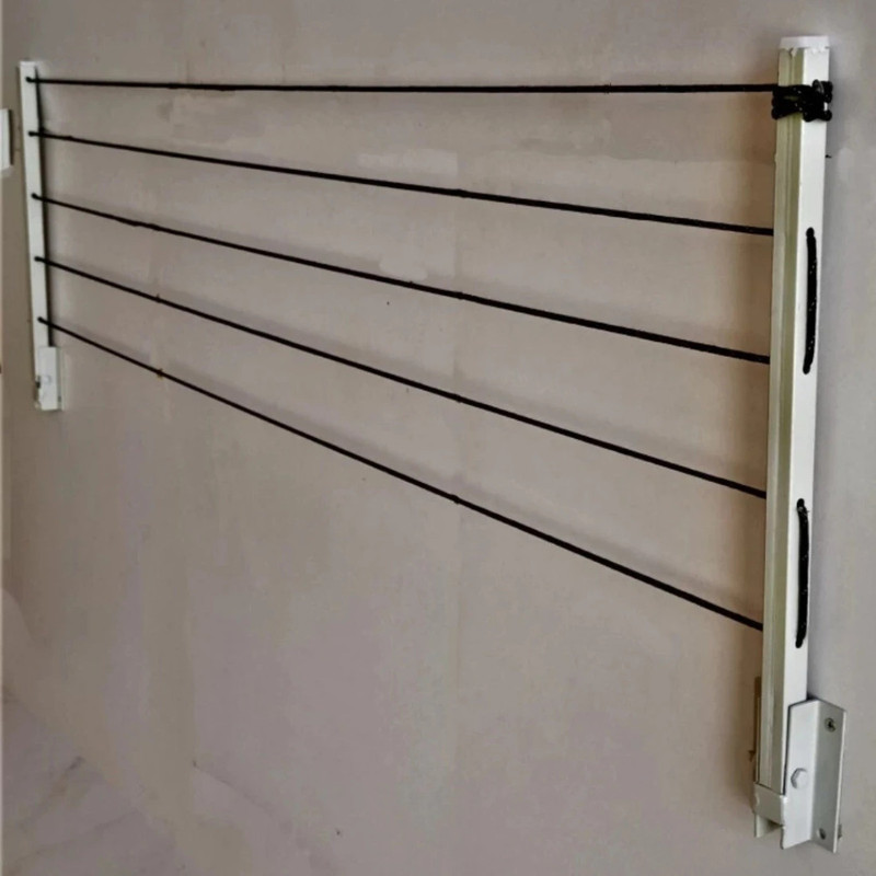 zankarwala Steel Wall Cloth Dryer Stand Cloth Drying Stand for balcony(5 Tier)