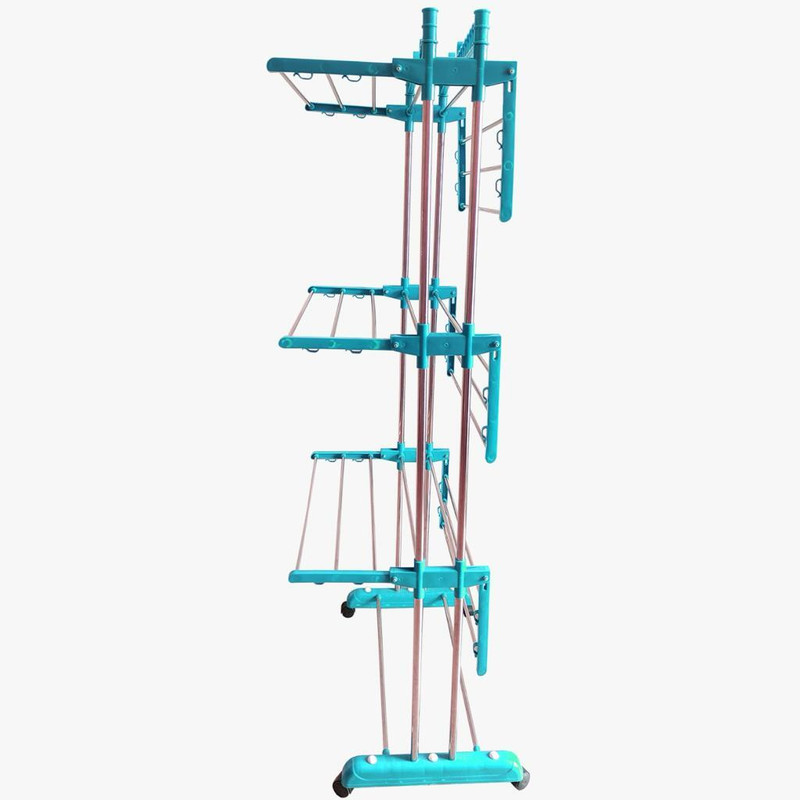 LUKZER Steel Floor Cloth Dryer Stand MGS(1 Tier)