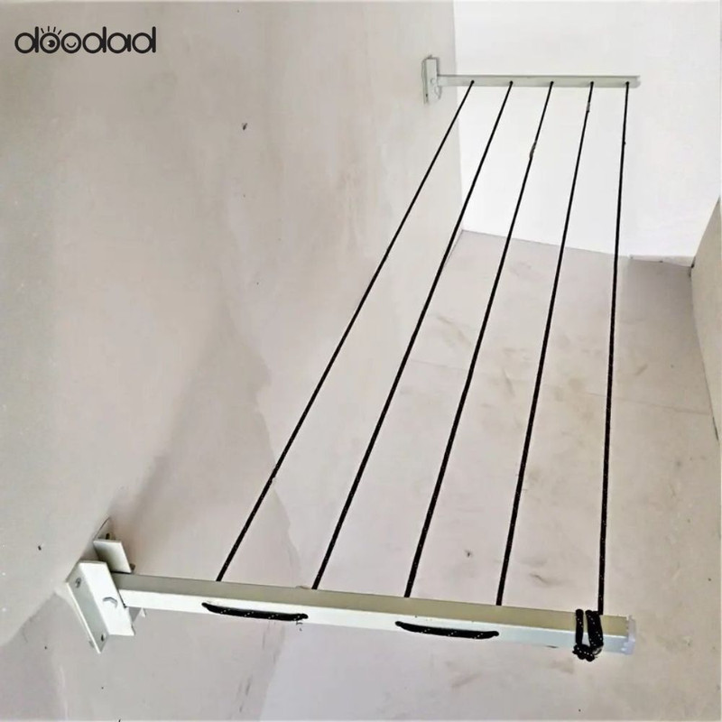 doodad Steel Wall Cloth Dryer Stand CDSMS-WM4T(4 Tier)
