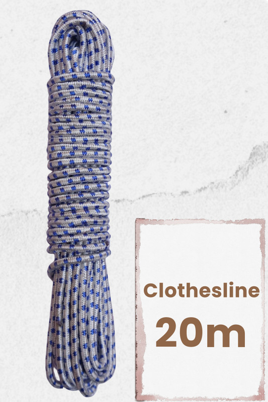 SAHIDA Cotton Clothesline(20.04 m)
