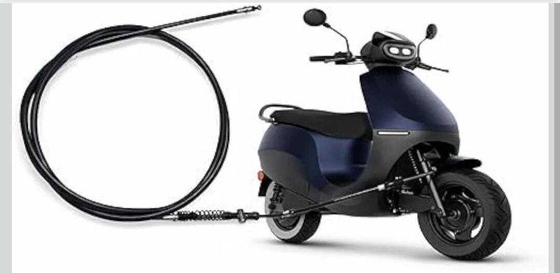 Rudra 10 cm Brake Cable(NA NA)