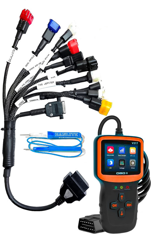 FREEFACE Bs6 Bike Cable V317 Obd scanner 11 cord cable obd scanner OBD Interface